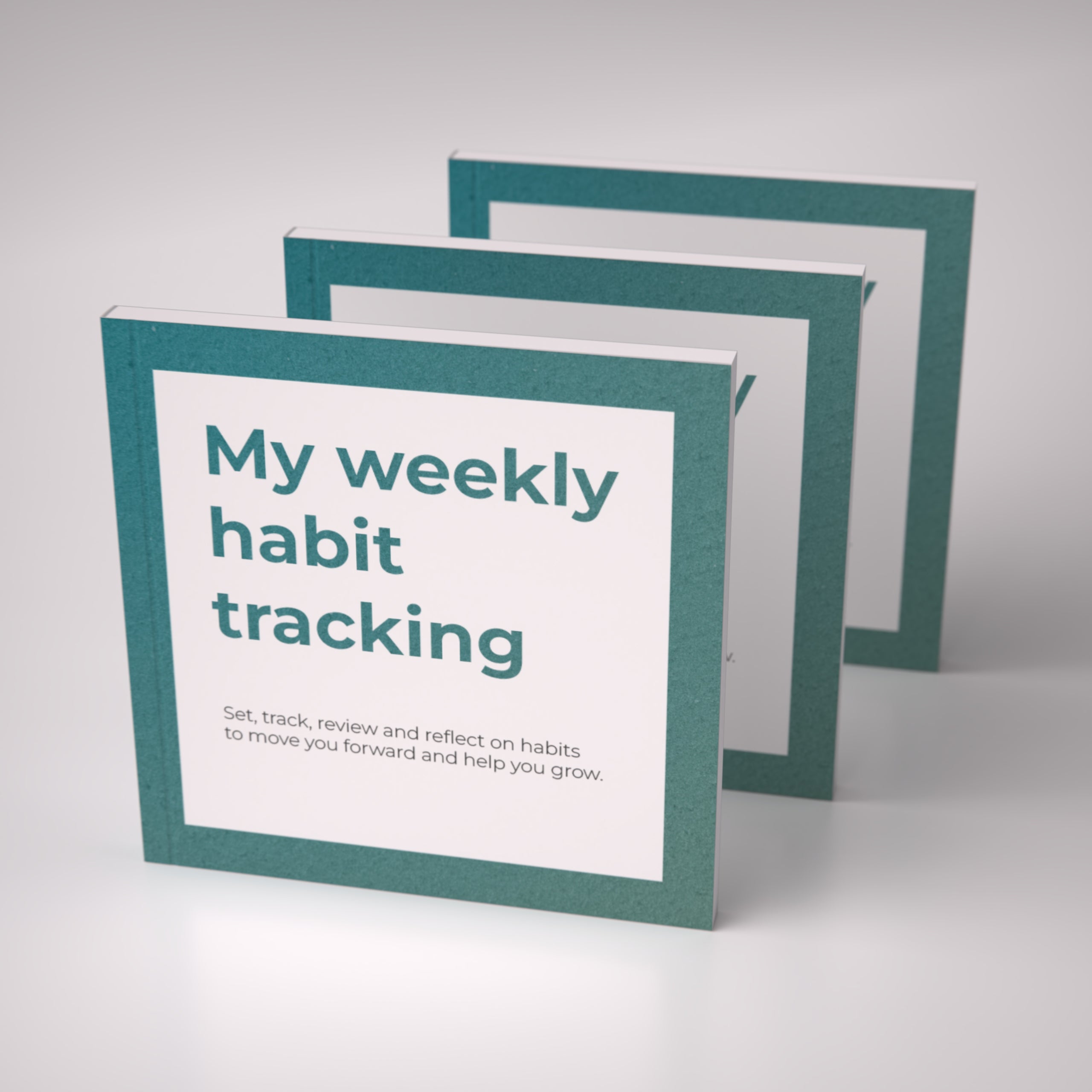 My Weekly Habit Tracking (3 Pack)